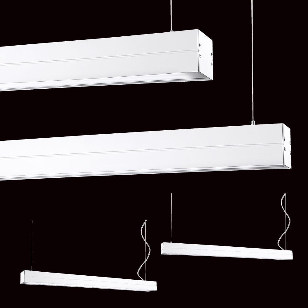 工業風LED白色擴散增亮版辦公室吊燈 40-72281、72282
