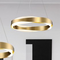 LED 50W 三色變光 現代風圓型造型藝術吊燈 18-60321