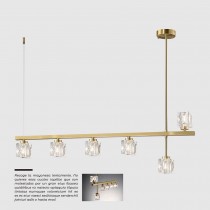現代風水晶造型時尚藝術吊燈 18-60511
