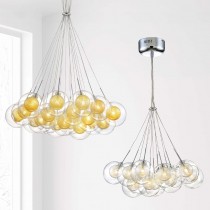LED 現代風玻璃球造型客吊燈 18-60801、60802