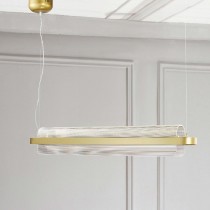 LED 64W 三色變光 現代風造型吊燈 18-60841