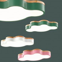 現代風LED36W鐵材烤漆壓克力木製品三色變光吸頂燈18-61641、61642、61643