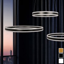 艷光輪廓吊燈-散三圈(50+60+80cm)/3色