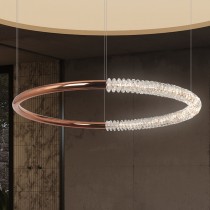 Tiffany Lock吊燈-(圓)80cm