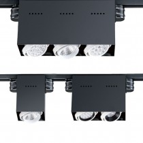 MR16 方形盒燈投射軌道燈 CT-20411、20412、20413