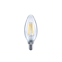 LED 4W 尖清蠟燭燈絲燈 17-E14ED4WCR3