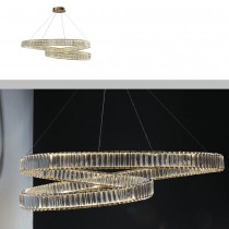 LED 90W三色變光水晶吊燈11-20111