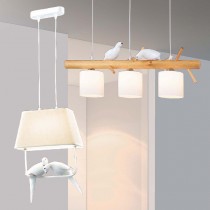 小鳥造型吊燈05-11351、11352