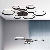 現代簡約LED線條吸頂燈05-10741、10742