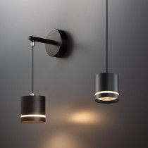 LED 10W 工業風鋁製壁燈、吊燈（3000K．黃光） 40-71511、71512