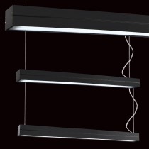 工業風LED黑色擴散增亮版辦公室吊燈 40-72291、72292