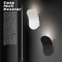 現代風LED6W鋁材烤漆黑/白色黃光壁燈18-63181、63182