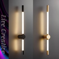 LED15W 霧金、霧黑簡約壁燈 40-70411、70412