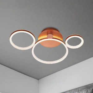 現代風LED28W鋼鋁材米老鼠造型吸頂燈18-61481