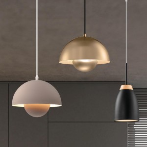 現代風金屬烤漆/鋼材電鍍/金屬烤漆木材吊燈18-62021、62022、62023