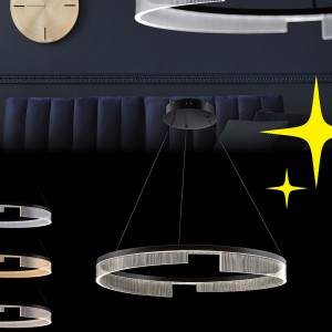 LED/三色變光/環狀工業風餐吊燈22-7081