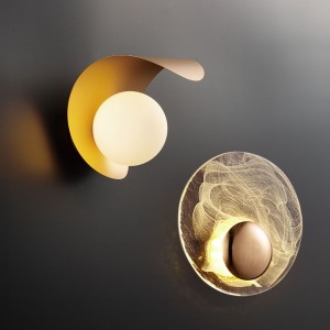 蝕月壁燈(附燈泡) 40-71311、71312