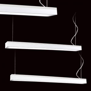 工業風LED白色擴散增亮版辦公室吊燈 40-72271、72272