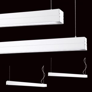 工業風LED白色擴散增亮版辦公室吊燈 40-72281、72282