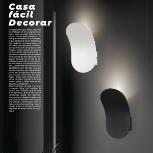 現代風LED6W鋁材烤漆黑/白色黃光壁燈18-63181、63182