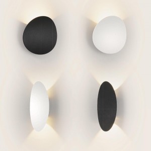 現代風LED6W鋁材烤漆黑/白色黃光壁燈18-63191、63192、63193、63194